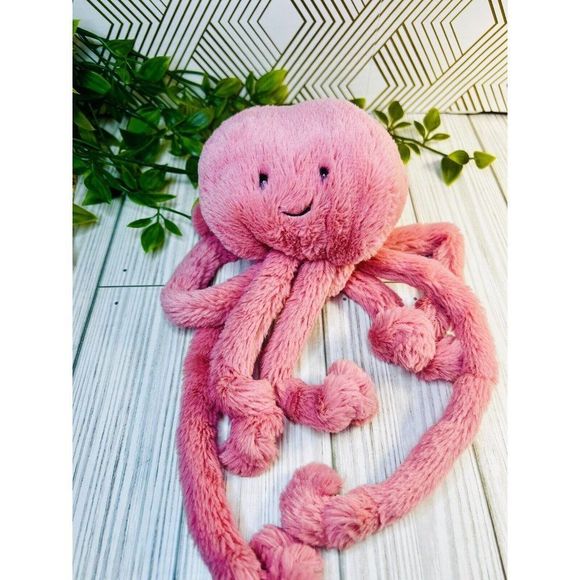 Jellycat Toys Jellycatellie Jellyfish Plush Super Soft Stuffed 1